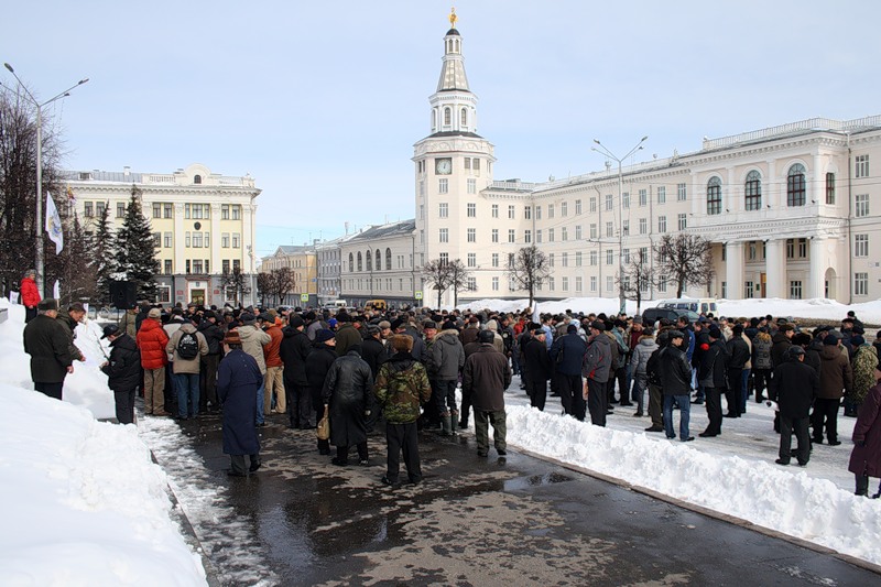 26 марта прошел митинг 